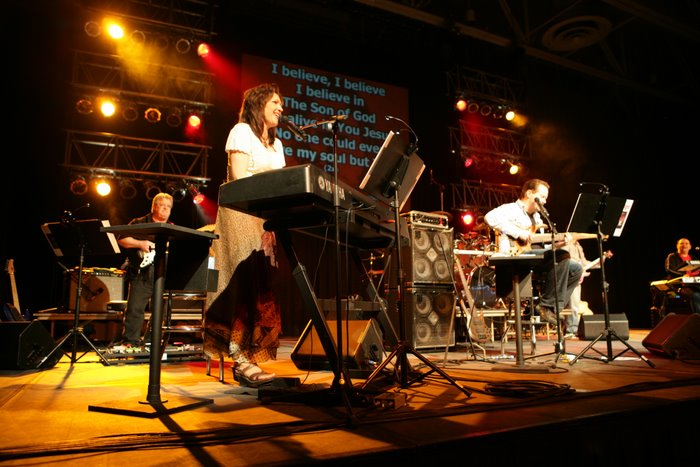 Sherry on the keyboard